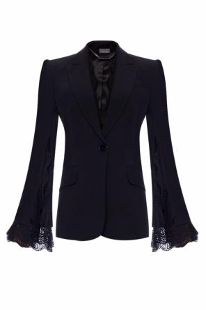 Lace-trimmed blazer, zdjęcie 1 Lace-trimmed blazer od Alexander McQueen